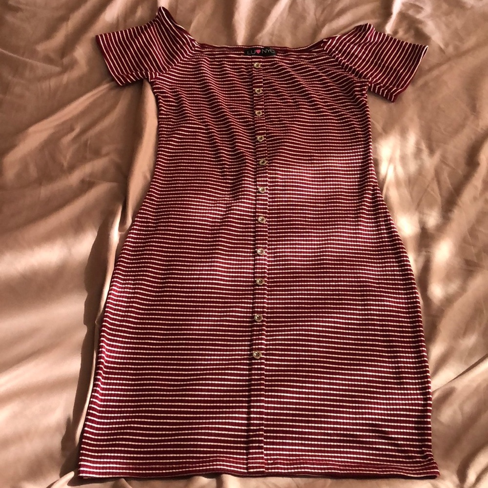 Off shoulder dress